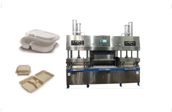 Máquina de bandeja de alimentos moldeada de pulpa biodegradable