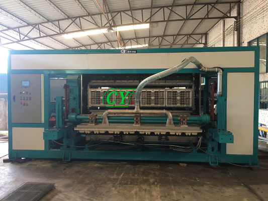 Máquina automática de bandeja de huevos totalmente controlada por PLC de alta capacidad