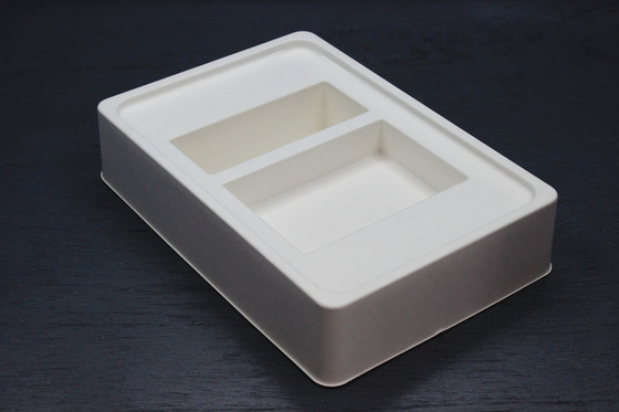 Papel electrónico Tray Pulp Packaging Customize Dimension