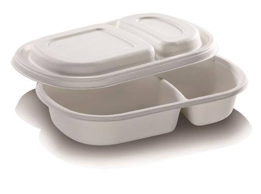 Brazos disponibles elegantes del robot de Tray Producing Machine With Two de la comida de la celulosa que moldean