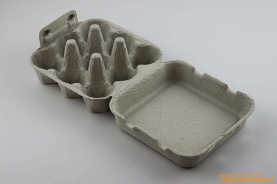 máquina libre de la fibra de la pulpa de la contaminación 1000pcs/hr para producir el cartón de huevos