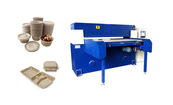 La pulpa moldeó a Tray Edge Trimming Machine