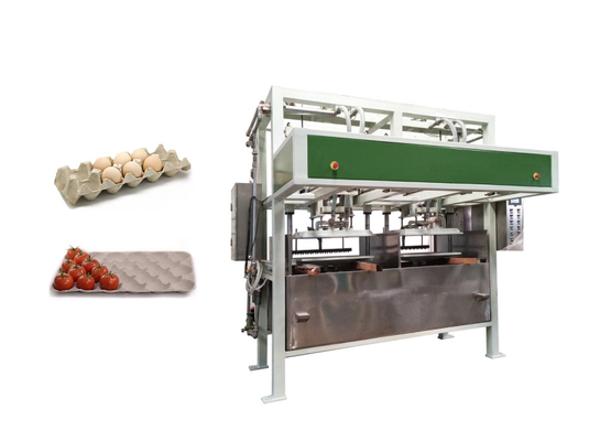 Máquina de moldear de papel amistosa de Eco para hacer la fruta Tray Coffee Cup Tray del cartón del huevo