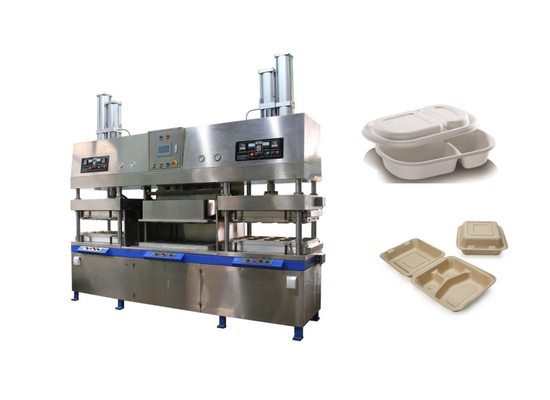 Máquina de fabricación de placas manual del bagazo de la caña de azúcar tamaño adaptable