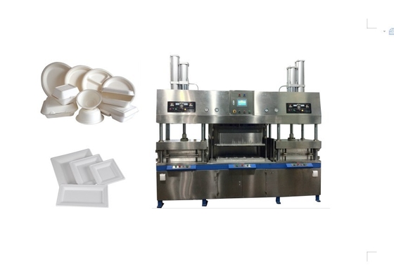 Substituya los PP que el PE reduce la pizza Tray Making Machine del cuenco a pulpa de ensalada de la fibra