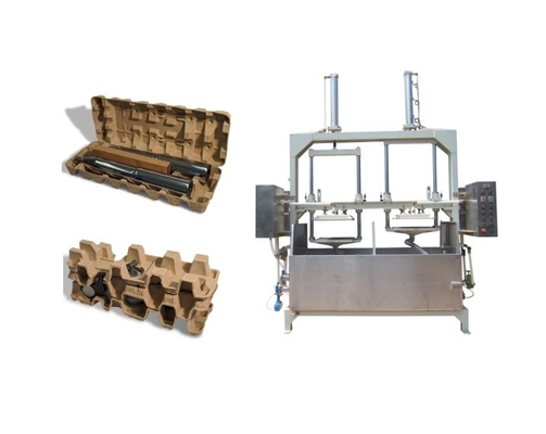 Máquina recíproca semiautomática de la pulpa de madera para producir el paquete para la pieza de automóvil