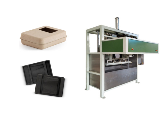 Papel automático Tray Production Line de Straw Renewable Industry Packaging Electronic del trigo