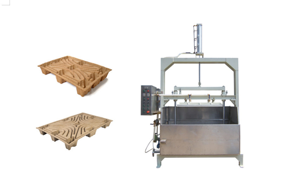 Máquina de intercambio reciclada del papel usado para producir la plataforma de la pulpa