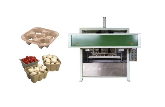 Máquina de moldear de papel amistosa de Eco para hacer la fruta Tray Coffee Cup Tray del cartón del huevo