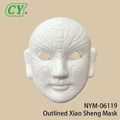 Máscaras blancas para la cara para la fiesta Máscaras para la cara para la fiesta Máscaras para la cara para la fiesta Máscaras de papel para Halloween