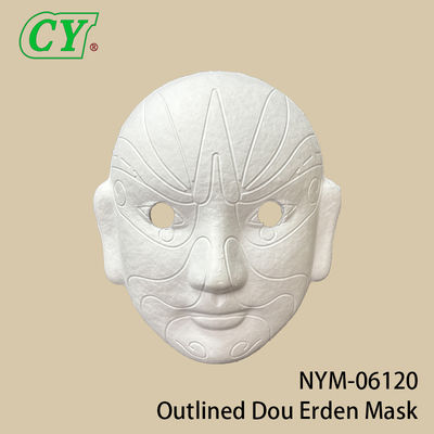 Máscaras blancas para la cara para la fiesta Máscaras para la cara para la fiesta Máscaras para la cara para la fiesta Máscaras de papel para Halloween