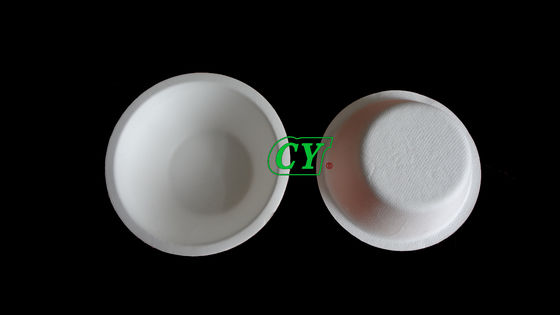 Máquina abonable manual de la prensa de Tray Dry In Mold Wet de la caña de azúcar de la maquinaria del moldeado de la celulosa del PLC