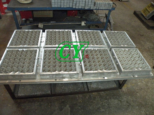 El trabajar a máquina del CNC reduce el molde a pulpa de fabricación para producir precisión de la bandeja del huevo de la celulosa la alta