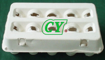 Huevo disponible Tray With de los productos no tóxicos de la celulosa 4 cavidades