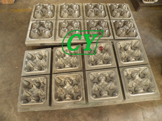 Tecnología dimensional de Tray Egg Tray Mould Three del café de la celulosa
