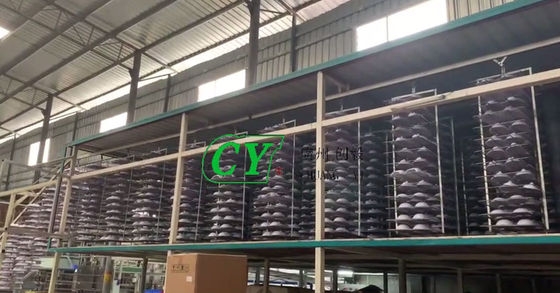 Huevo multi Tray Dryer Machine Low Consumption de la secadora de la pulpa del metal de la capa